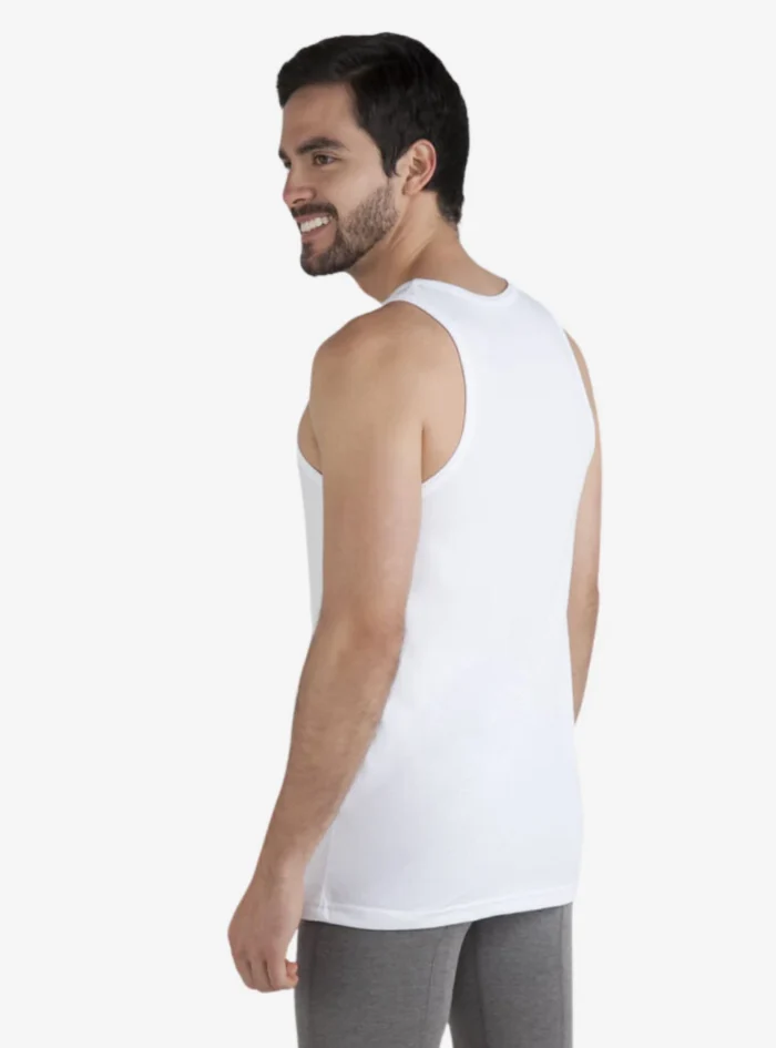 Camiseta blanca esqueleto liso