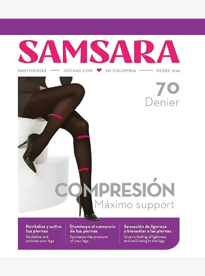 Media velada Samsara compresion