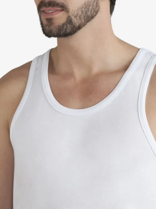 Camiseta blanca esqueleto liso