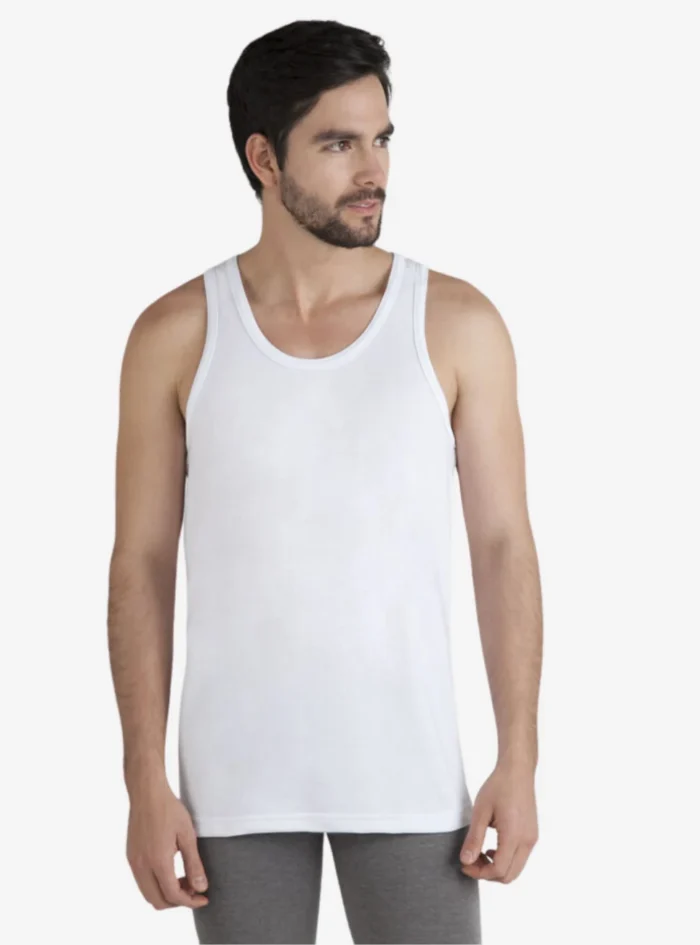 Camiseta blanca esqueleto liso