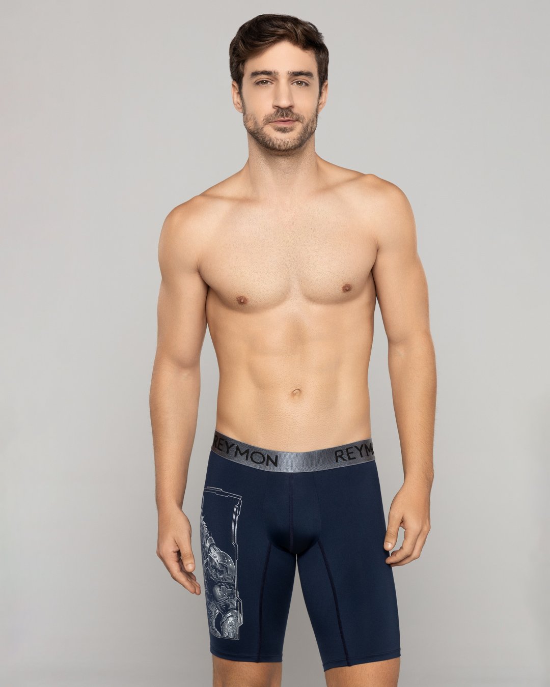 Bóxer largo microfibra estampada Ref.3035 - Image 2