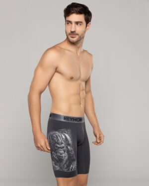 Bóxer largo microfibra estampada Ref.3035