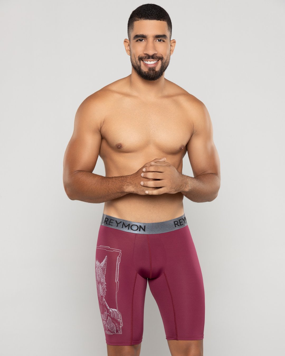 Bóxer largo microfibra estampada Ref.3035 - Image 5