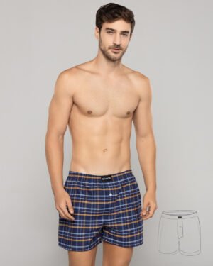 Bóxer suelto en Algodón Sin interno Ref.3051