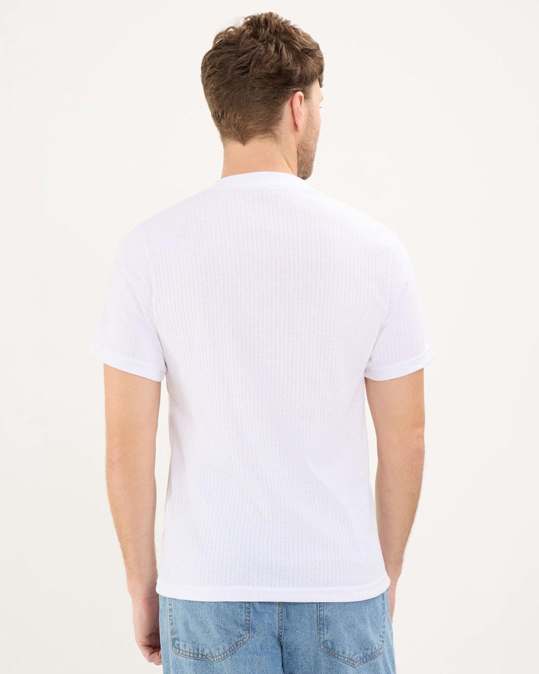 Camiseta Interior Hombre Acanalada Manga Corta PAT PRIMO Ref. 19271 - Image 4