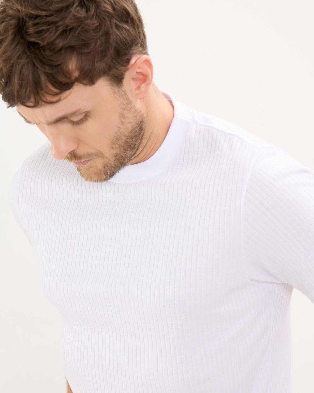 Camiseta Interior Hombre Acanalada Manga Corta PAT PRIMO Ref. 19271 - Image 3